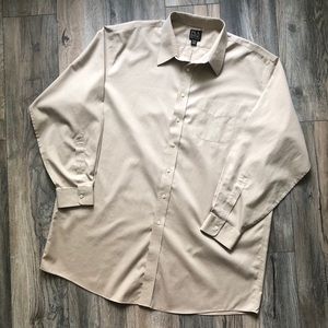 Jos. A. Bank Dress Shirt- Tan